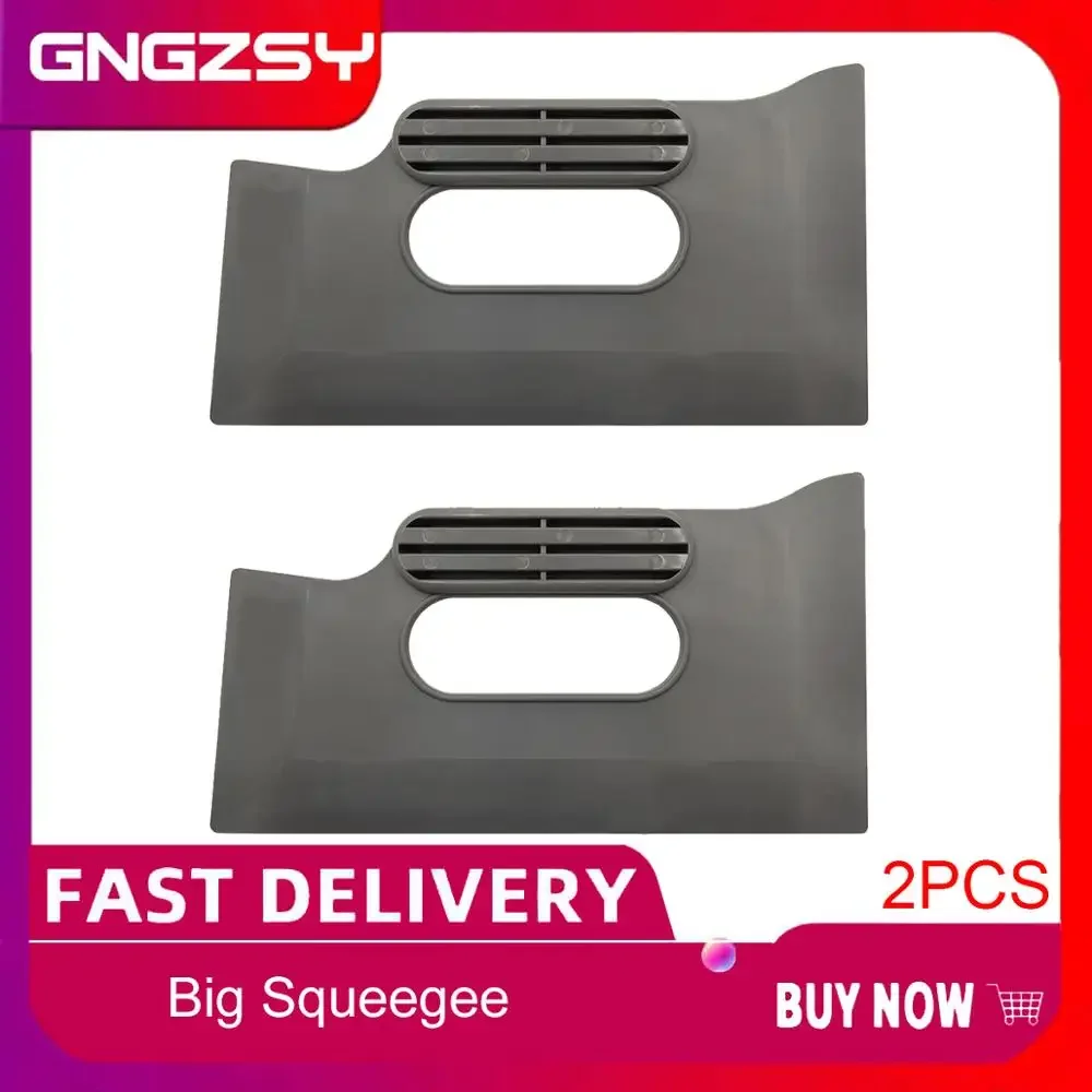 2P Vinyl Film Car Wrap Card Squeegee Gray Handle Water Wiper Scraper Window Tint Household Cleaning Tool Sticker Snow Shovel B46