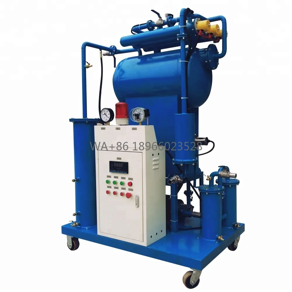 مزيل رطوبة الفراغ ذو الأداء الجيد/جهاز تنقية زيت المحولات المستخدم