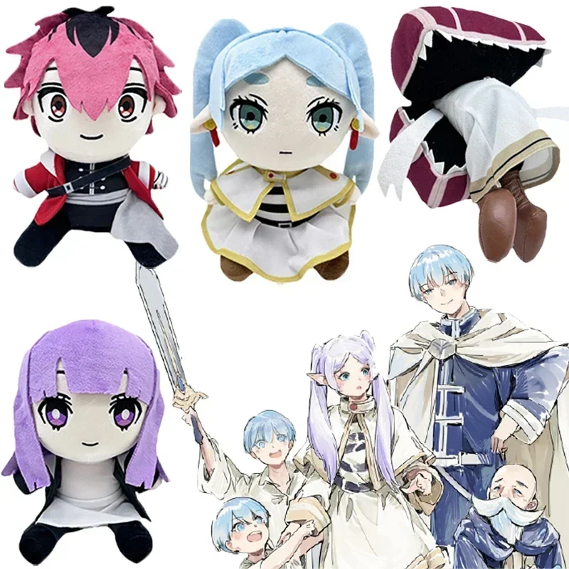 Frieren: Beyond Journey's End Plush Toy Frieren Fren Himmel Stark Stuffed Dolls Anime Plushie Figure Kids Christmas Pillow Gifts