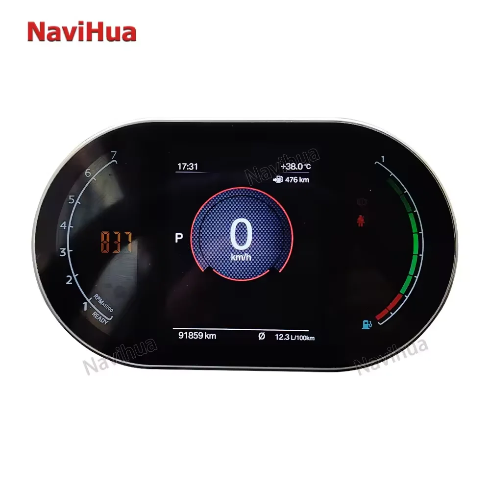 Navihua Car LCD Digital Cluster Virtual Cockpit Speed Meter Dash Automotive LCD Instrument for BMW Mini R56 R60 2007-2014