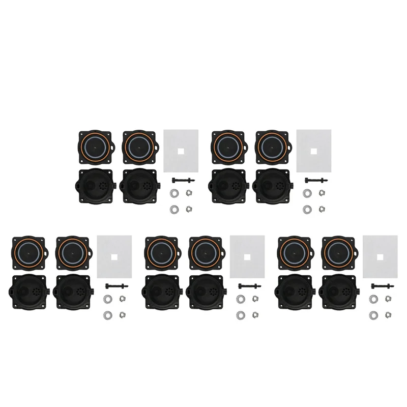 

ABXD Air Pump Diaphragm Rebuild Repair Kit For Hiblow HP-60 HP-80 Septic Air Pump 80PD000040 10PCS