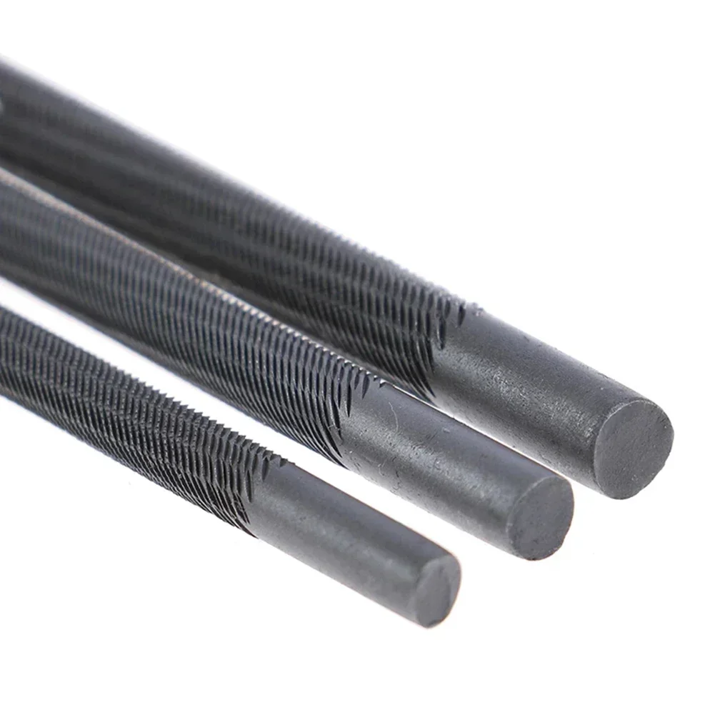 3 قطعة/الوحدة جولة المنشار سلسلة الملفات 20 سنتيمتر شحذ طويل بالمنشار سلاسل 4 مللي متر ، 4.8 مللي متر ، 5.5 مللي متر بالمنشار الملفات المستديرة أدوات طحن