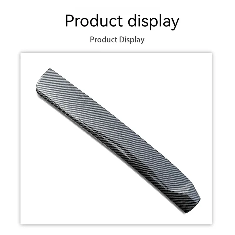 لسيارات BMW 5 Series G60 2024-2025 ألياف الكربون وحدة التحكم المركزية للسيارة شاشة الملاحة لوحة سفلية تزيين ملصق اكسسوارات السيارات