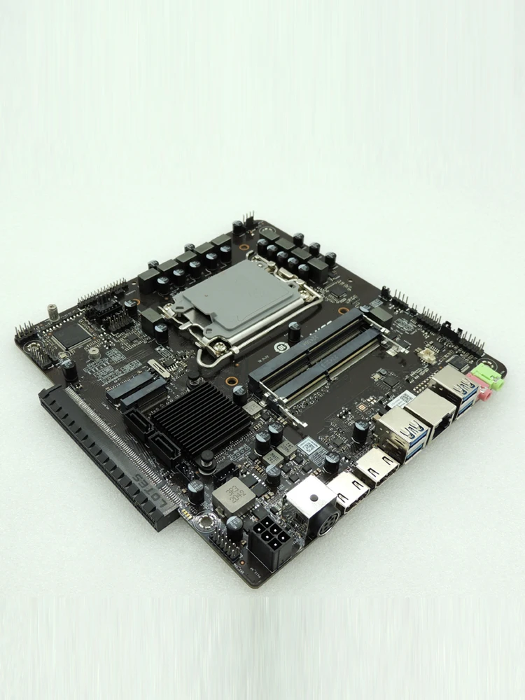 New TH610-P Side Plug Graphics Card itx Main Board 1700 Pins Support 12th 13th Generation processor