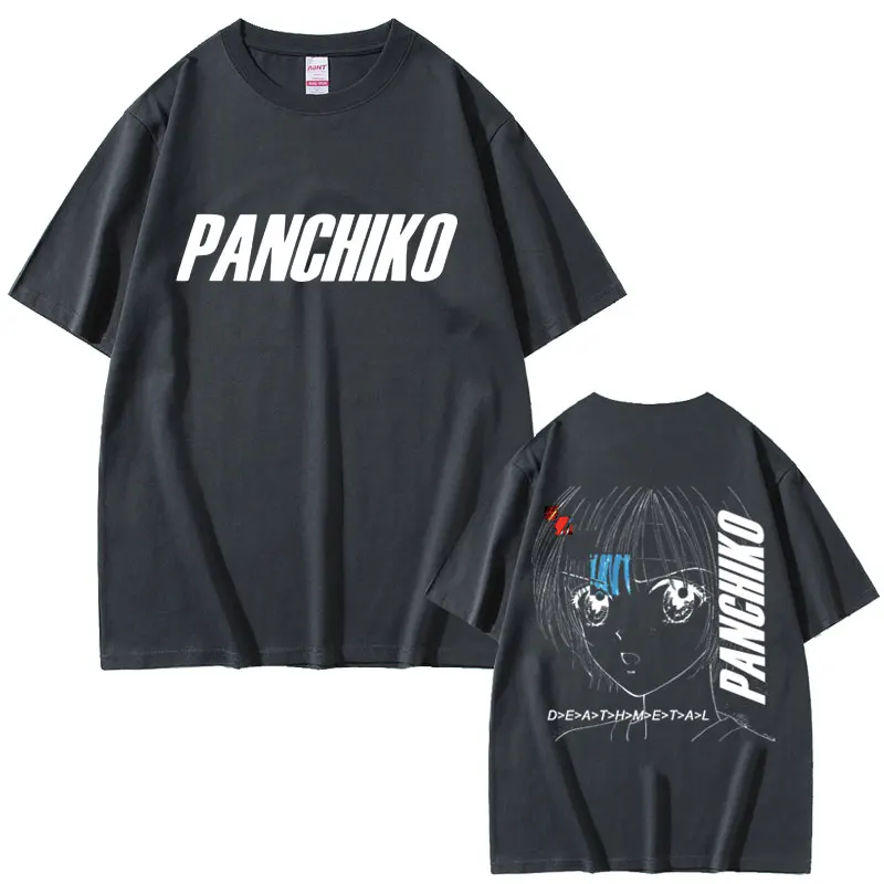 Best Famous Rock Band Panchiko DEATHMETAL Album Graphic Tshirt Male Hip Hop Vintage T-shirts Men's Casual Oversized Streetwear view 4