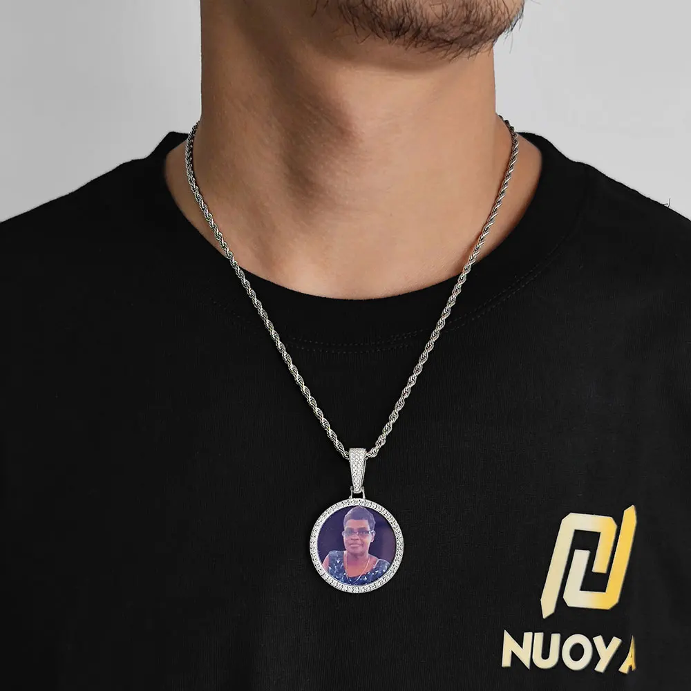 Nuoya Photo Pendant Necklace 925 Sterling Silver 4