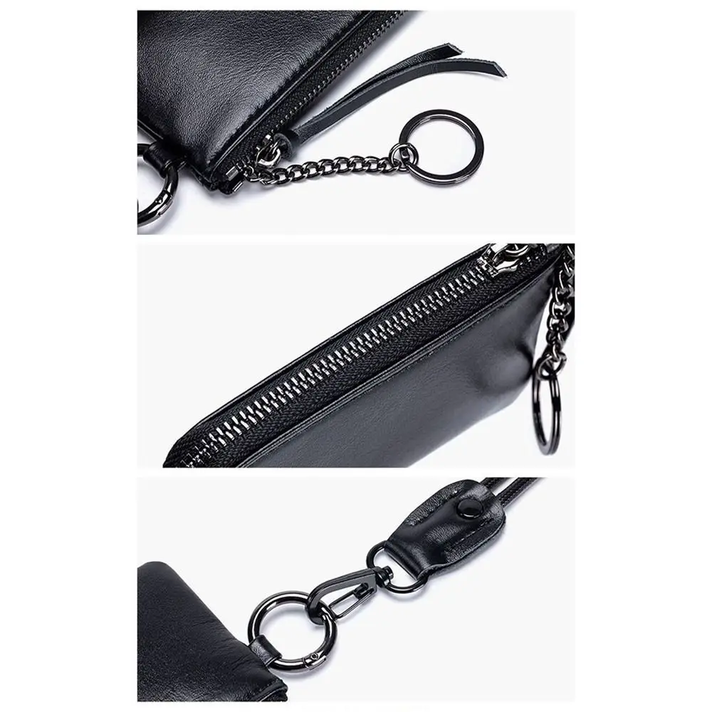 New Soft Leather Small Wallet Large capacity Bus Card Key Bag Ultra-thin Small Card Holder Portable Coin Purse Business Card
