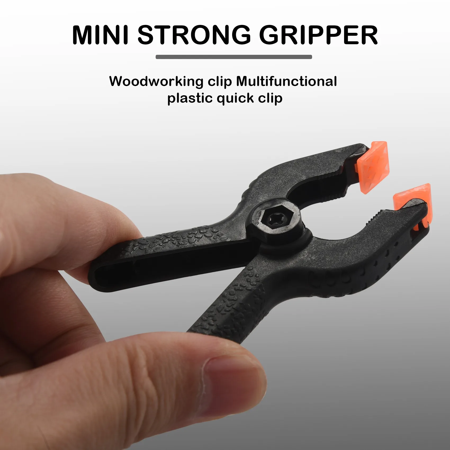 AA83 20 Pcs Strong Gripper,Nylon Spring Clamps Clips Traceless Clamps for Home Improvement,Wood Working,Photography Studios