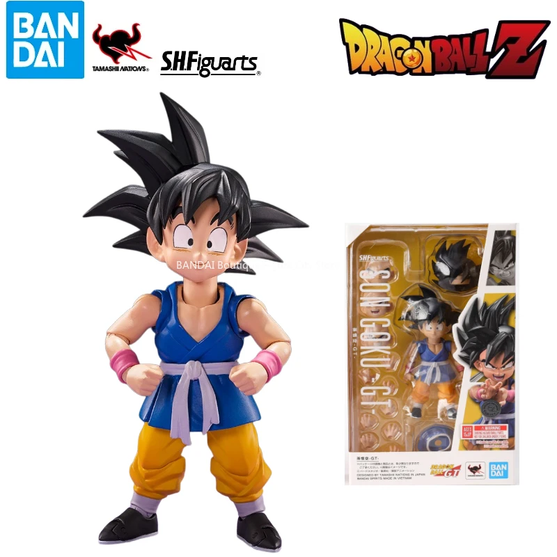 

Brand New in Stock Bandai SHF Dragon Ball Series Young Sun Wukong-GT-movable Anime Figure Model Toy Gift