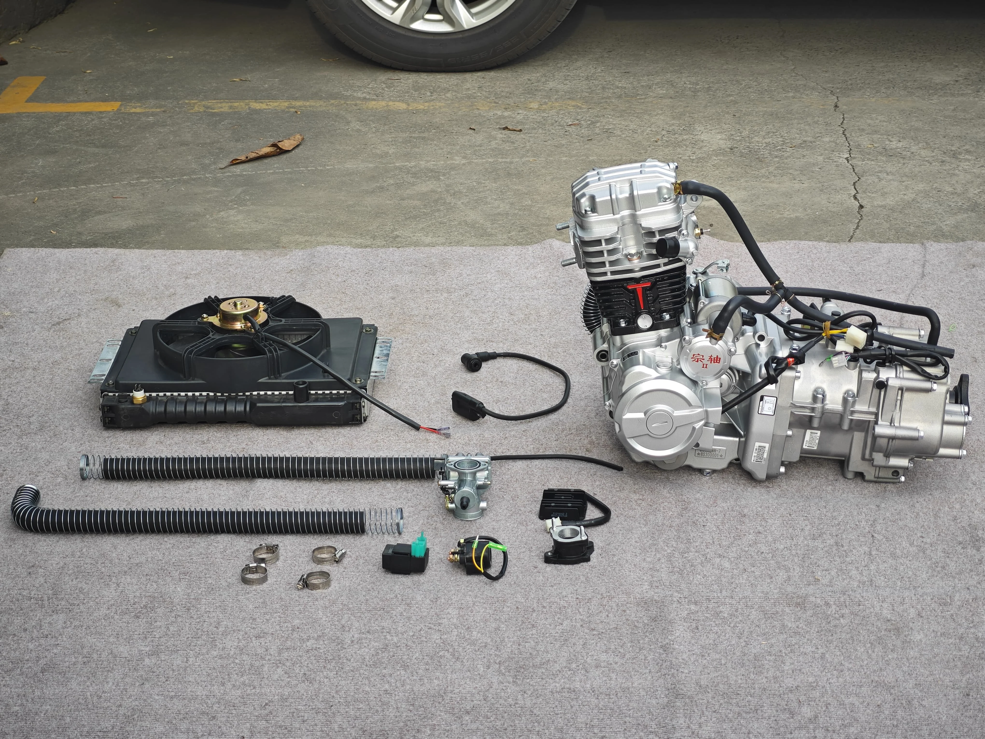 Zonsen 300cc Liquid Cooled 4-Stroke Cross-Platform Thermal