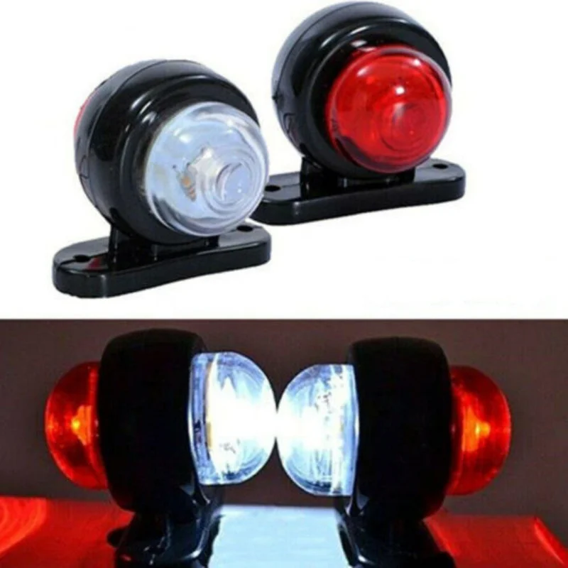 12V 24V Truck Trailer Light LED Side Marker Position Lamp Lorry Tractor Clearance Lamps Parking Light