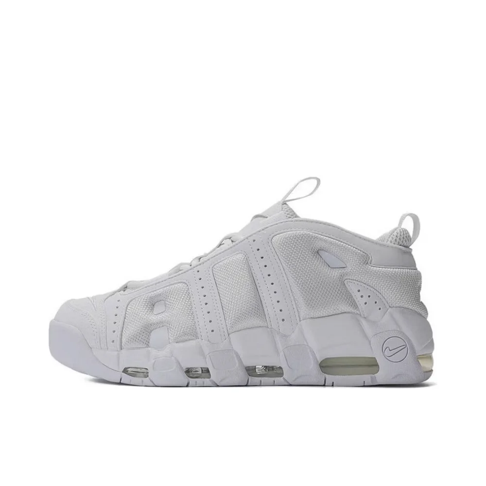 NIKE AIR MORE UPTEMPO Men's Scolise Cushioning: Stylish, Comfortable, Training, Cushioned Running Shoes FZ3055-100