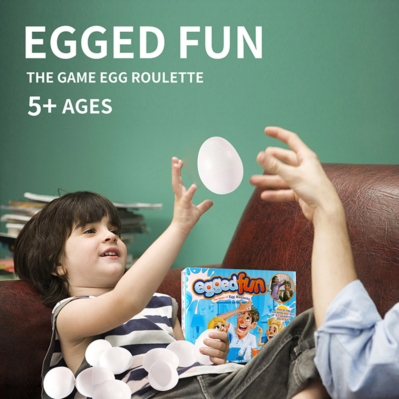 Egg Roulette Game Parent-child Interactive Fun Gadgets Toys Funny Egged-On Board Game For Childrens Gifts