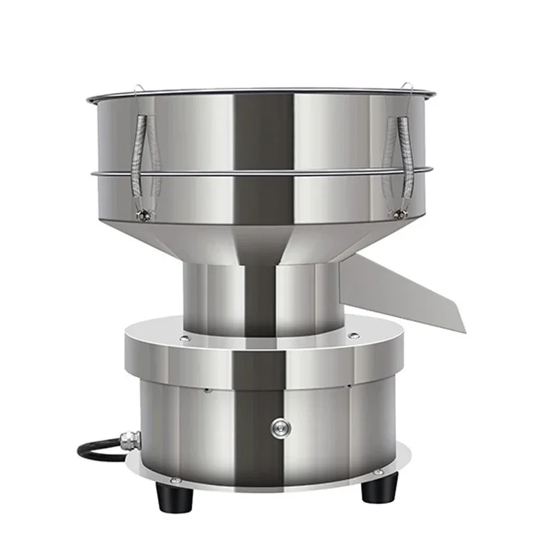 Vibrating Screen Small Stainless Steel Sieving Machine 50w Powder Sieve Chinese Medicine Flour Electric  For TB-830