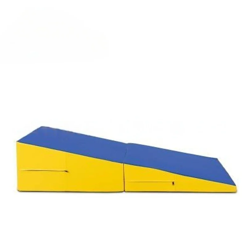 Gym mat Tilt mat Folding ramp Triangle gym mat Children's fitness software slide 120*60*35cm indoor/outdoor