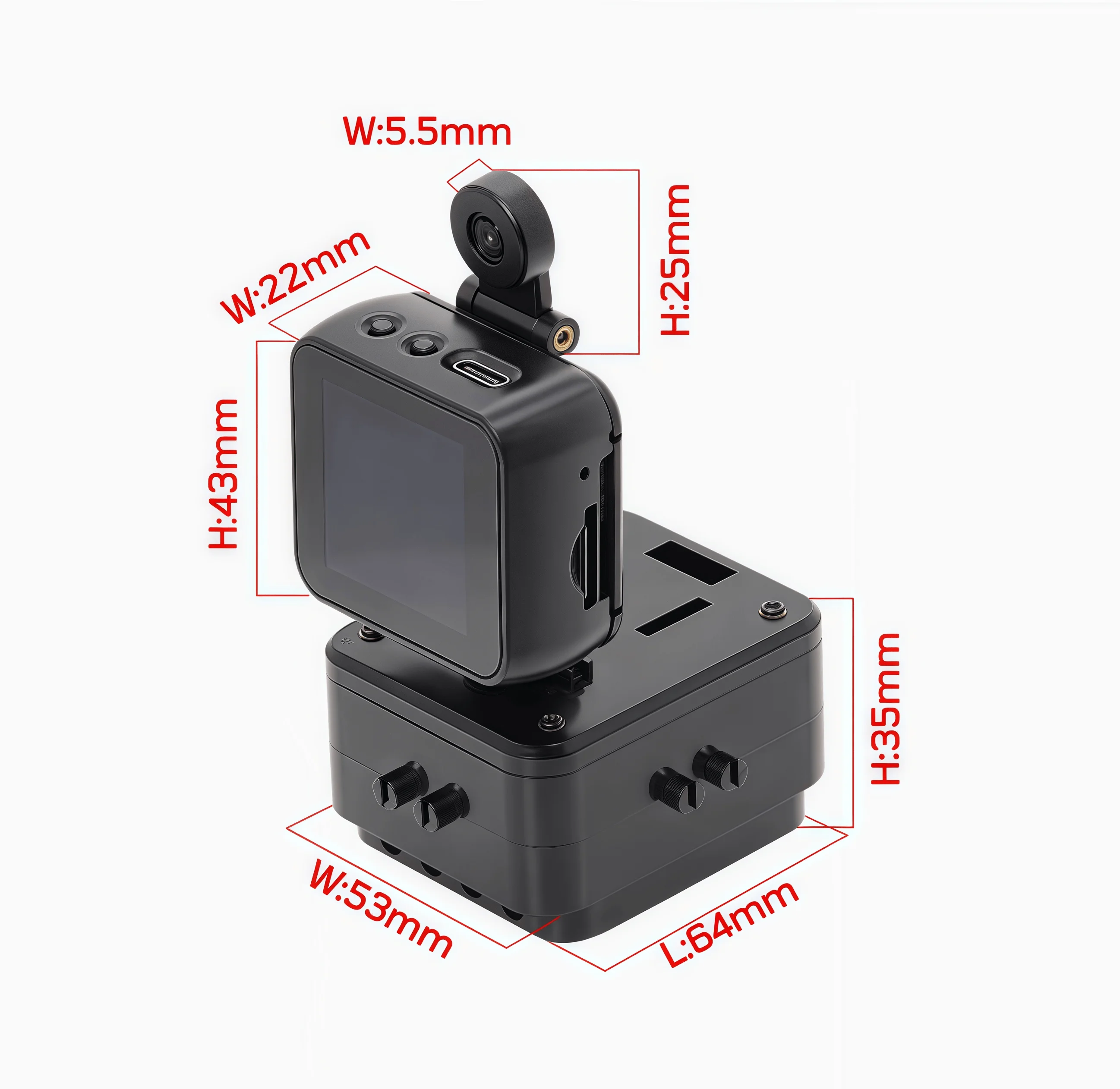 T-Bao T-WATCH K210 AIOT 프로그래밍 가능 AI 자동차 2MP OV2640 AI 카메라