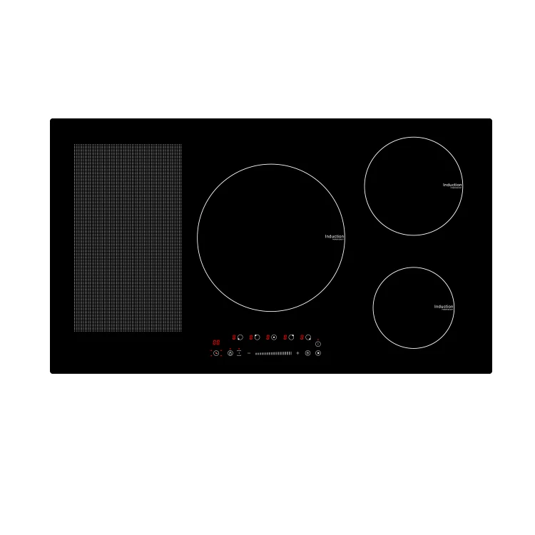 Home Induction Cooktop Portable 8600W Touch Control 9 Power Levels Ceramic Glass Panel Fast Boiling Safe Kitchen