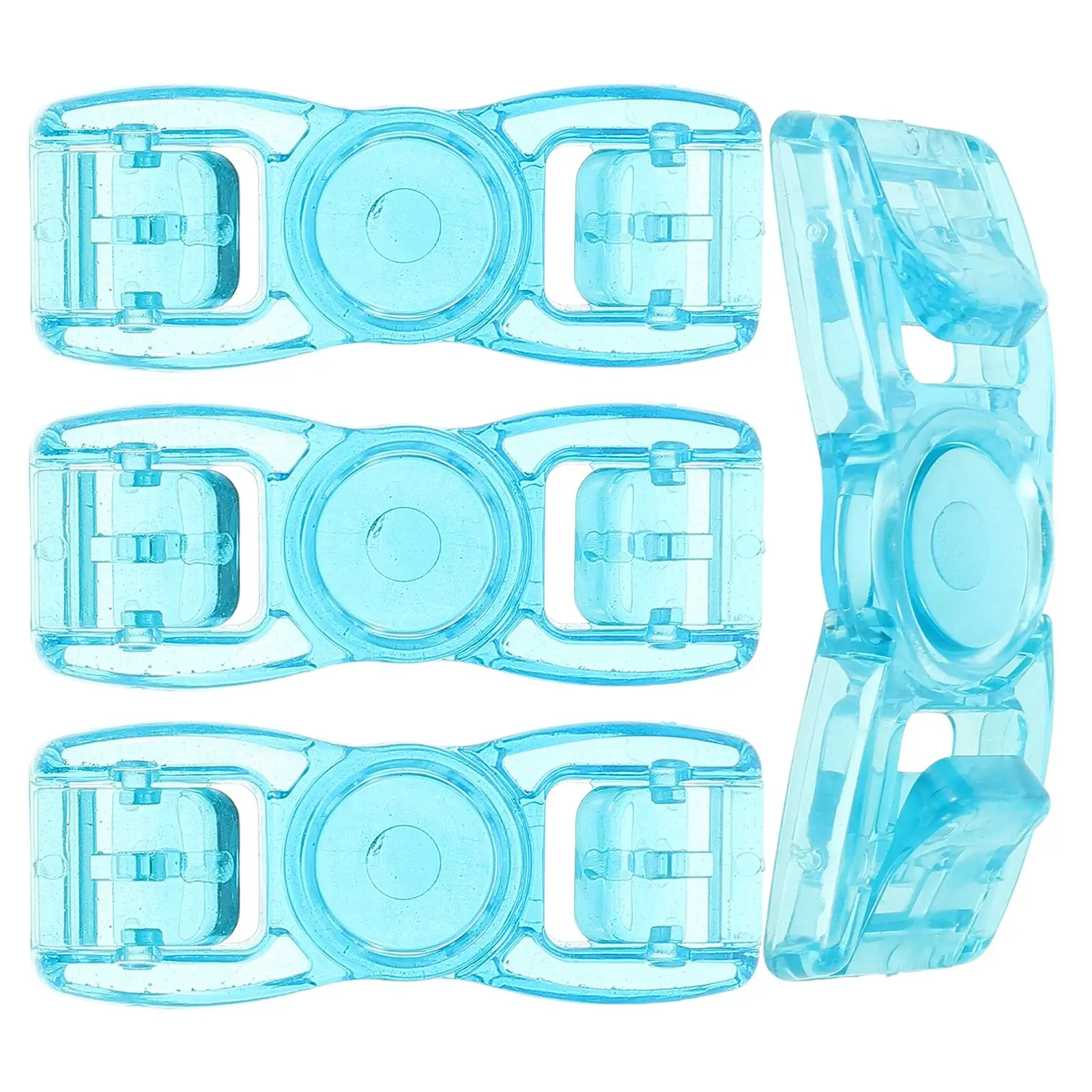 

4pcs Swim Goggles Connector Clip on Buckle Compatible Various Styles Stable Fit lasting Use Swimming Glasses