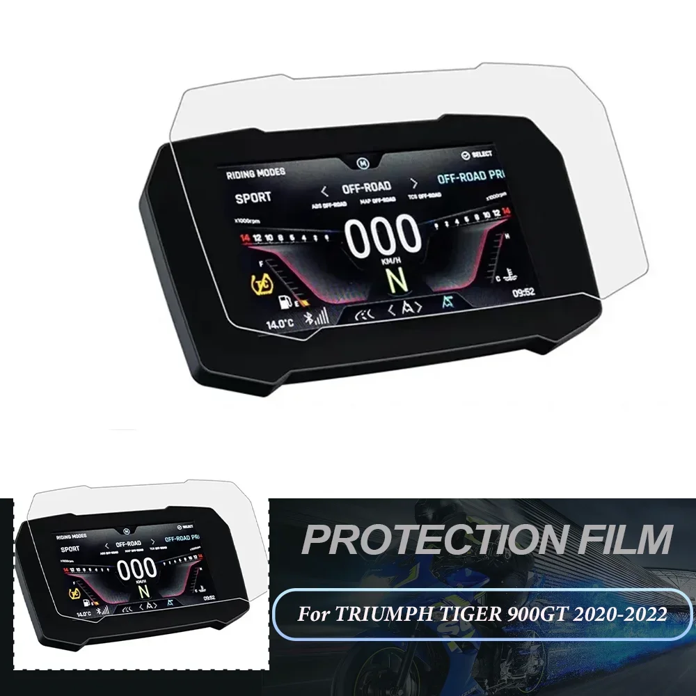 

For Triumph Tiger 900GT 900 GT 2020 2021 2022 Motorcycle Dashboard Cluster Scratch Protection Film Speedometer Screen Sticker