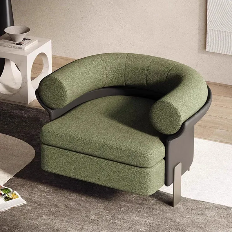 

Balcony Throne Living Room Chairs Relax Garden Ergonomic Lazy Living Room Chairs Portable Kitchen Fauteuil Postmodern Furniture