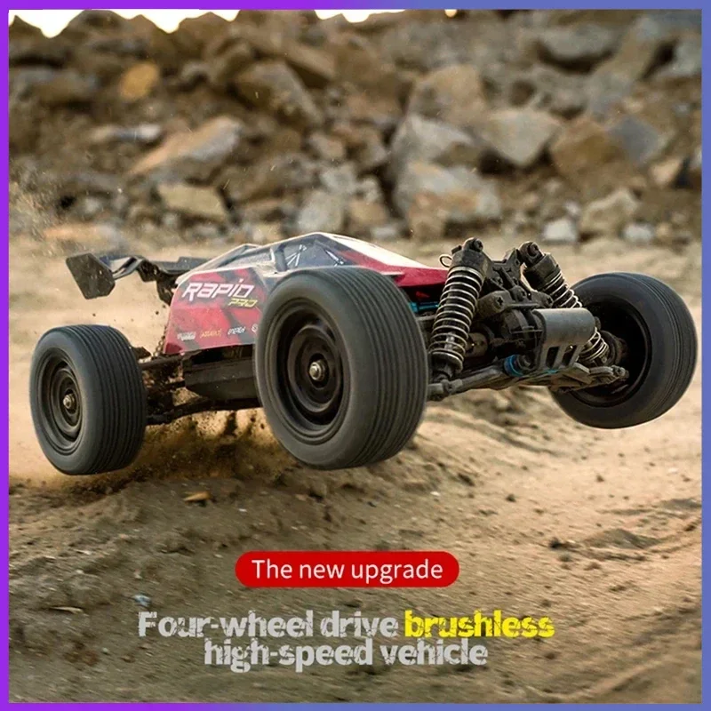 Brushless Racing 1:16 สี่ล้อไดรฟ์ RC รถ 70 กม./ชม.ความเร็วสูง off-road รถรีโมทคอนโทรลรถของเล่นเด็กคริสต์มาสของขวัญ SCY 16201