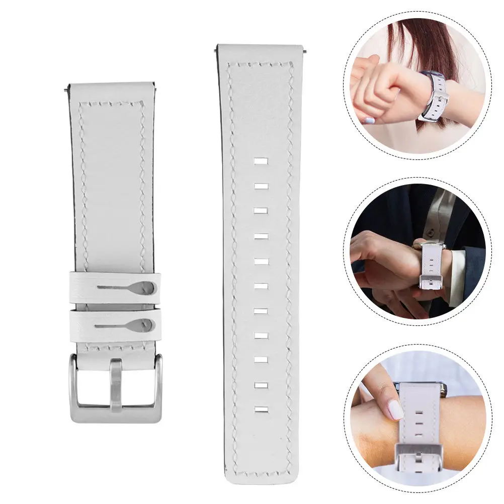 S3 Watch Band Replacement Strap for Adjustable Multiple Holes Breathable Skin Friendly Stylish