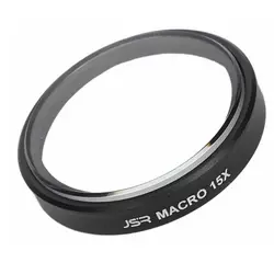 JUNESTAR Close Up Macro Filter 15X Magnification HD Coating Optical Lens Filter Fit for DJI OSMO ACTION 5 Pro/action 3 4