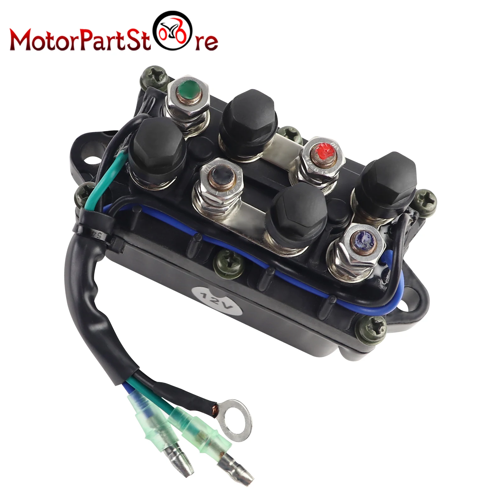 

Boat Motor Tilt Trim Relay for Yamaha Outboard 4 Stroke 30HP 40HP 50HP 60HP 70HP 80HP 90HP 6H1-81950-00-00 6H1-81950-01-00
