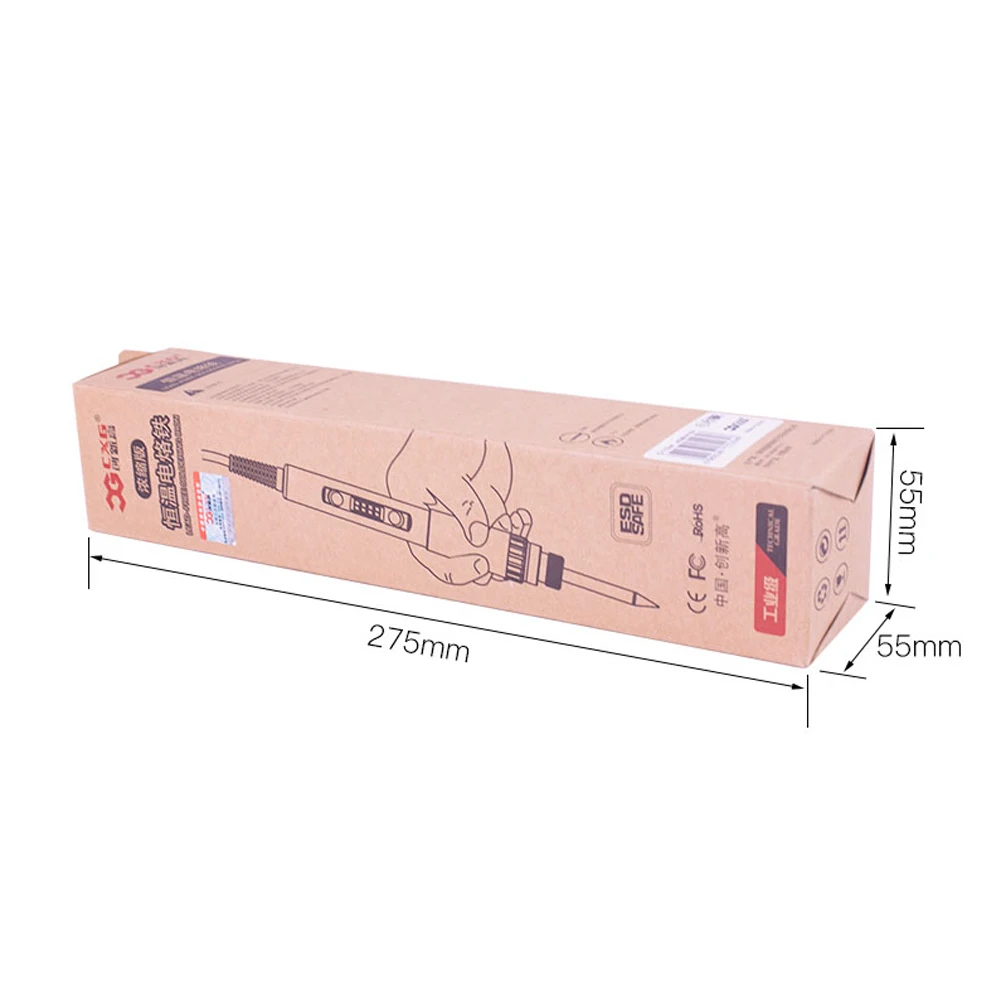 CXG E60W Professional LED Digital Adjustable Electric Soldering Iron Constant Temperature Soldering Station E60WT E90WT E110WT