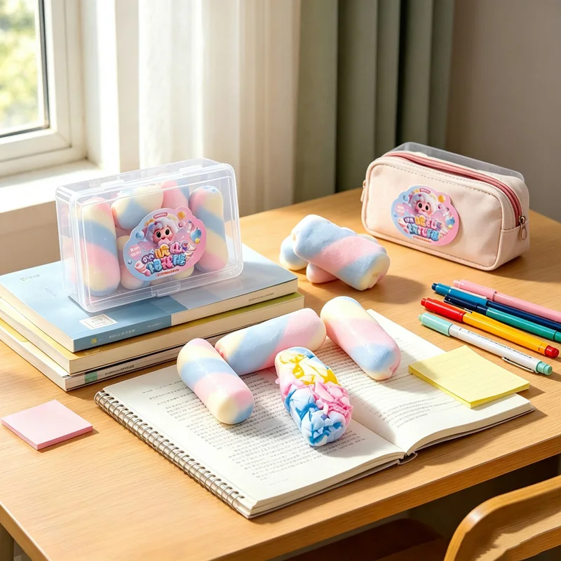 Knuspriges Quetschspielzeug Regenbogen-Bonbon Handgemachter Ball Fidget-Spielzeug Stressabbau Squishy Donut Quetschspielzeug Langsam zurückfedernd als Geschenk für Erwachsene – Detail 4
