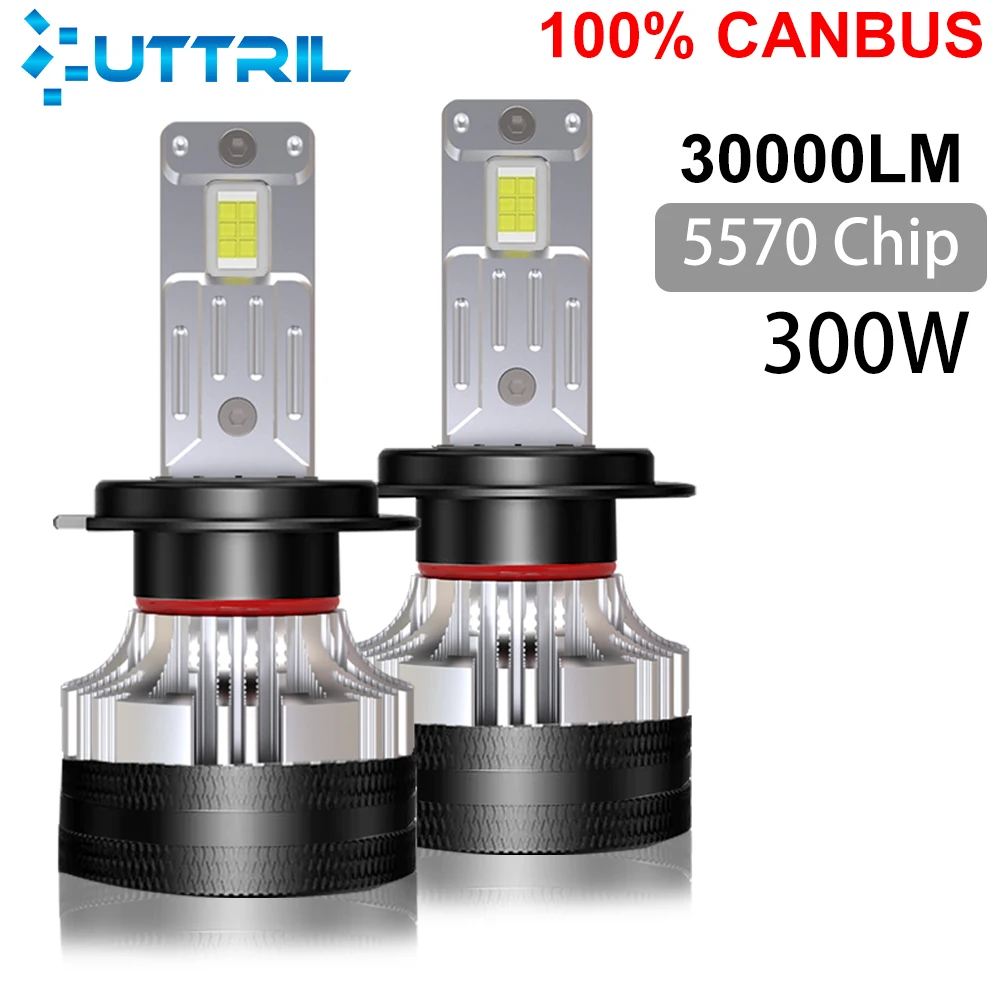 

Canbus H4 H7 LED Car Headlight H1 H7 H11 9005 HB3 9006 HB4 Auto LED Bulb 30000LM Auto Headlamp Fog Light No Error 6000K