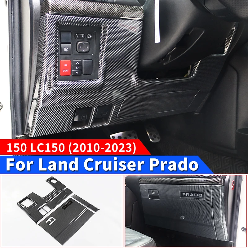 For Toyota Land Cruiser Prado 150 2010-2023 2022 2021 Main + co-pilot Protective plate LC150 FJ150 Interior upgraded Accessories