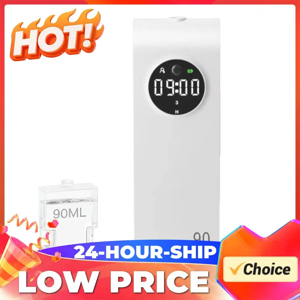 

Увлажнитель воздуха 90 мл, перезаряжаемый аромадиффузор с интеллектуальным датчиком, ароматерапевтический диффузор для дома, ванной комнаты, гостиной, туалета