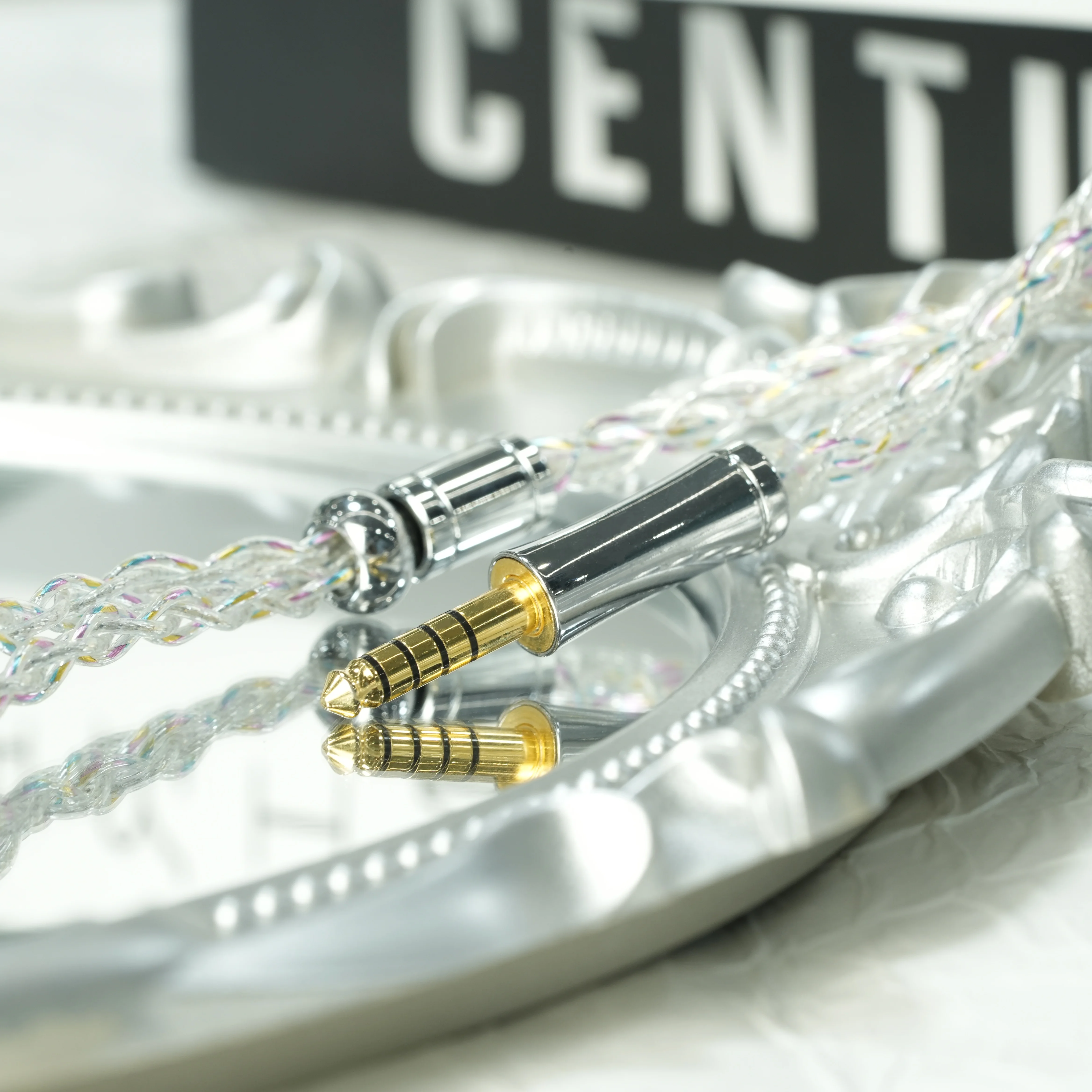 ZiSin-311 8-Core HIFI Earphone Upgrade Cable With 3.5/2.5/4.4mm MMCX/QDC/TFZ 0.78 2Pin For SennheiserHD800  Westonе W60 MOONDRO