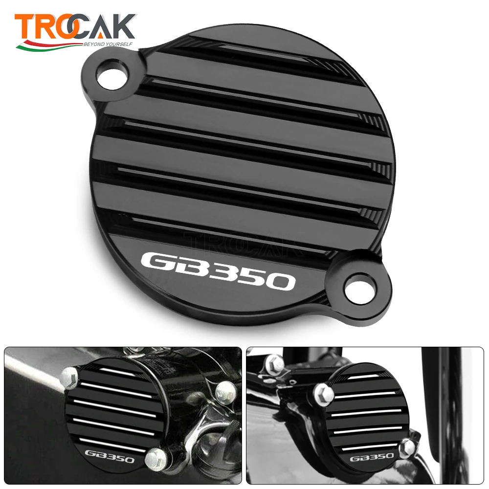 Подходит для Honda GB350 NC59 2021 2022 2023 Алюминиевый Масляный фильтр двигателя защитная крышка Мотоциклетные аксессуары