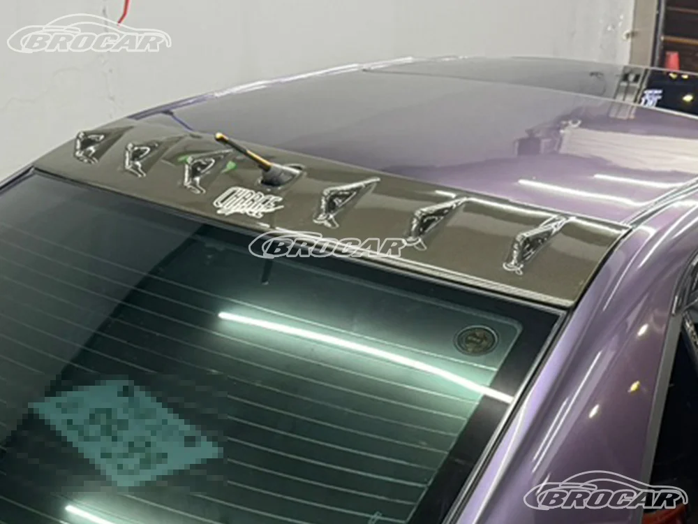 Para 1998 99 01 02 03 04 2005 Lexus IS200 IS300 ALTEZZA alerón de techo de alta calidad FRP negro brillante alerón maletero alerón