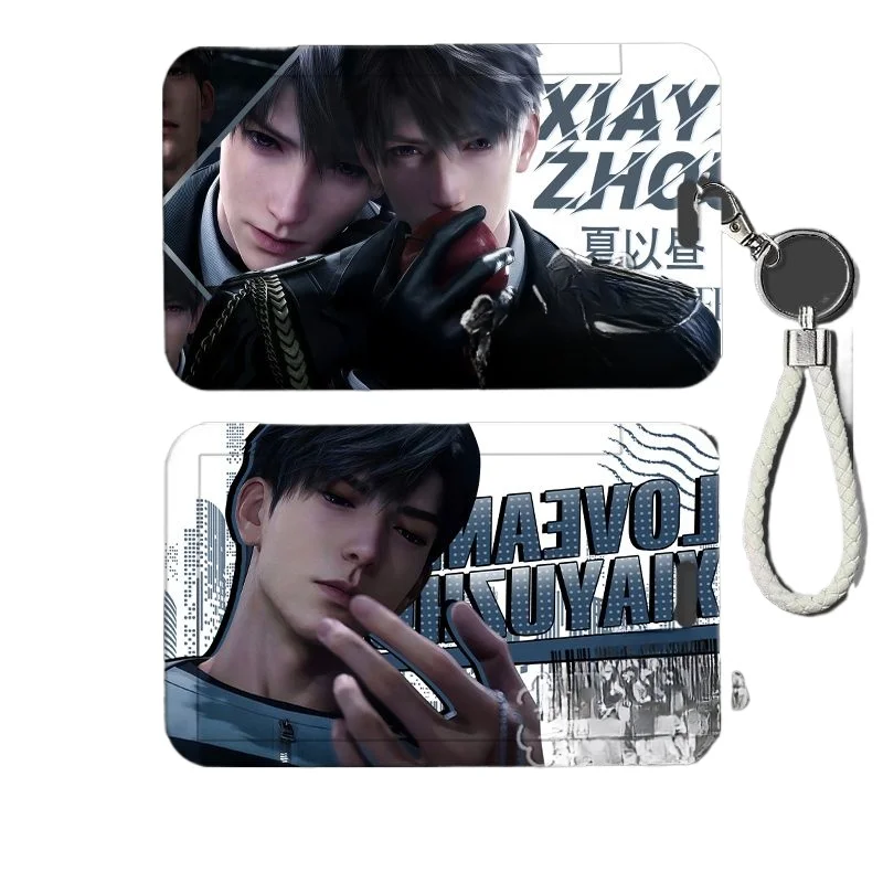 

Love and Deepspace Caleb Personalized Cartoon Creative Card Slider Protective Case Anime Game Peripheral Character Card Holder