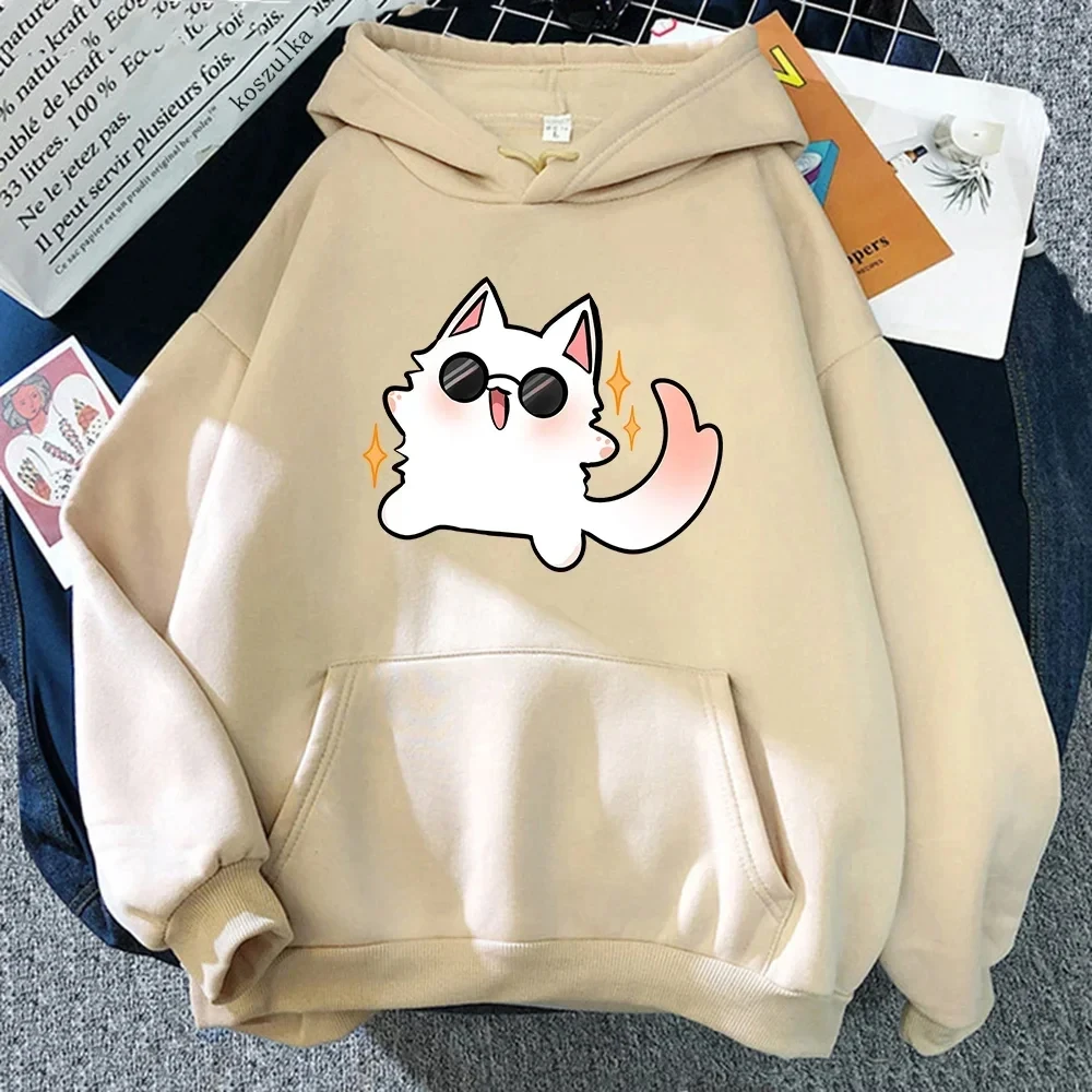 Hoodie Frauen/Männer Harajuku lustige Gojo Katze Hoodies Unisex Anime Manga Cartoon Pullover Sweatshirts