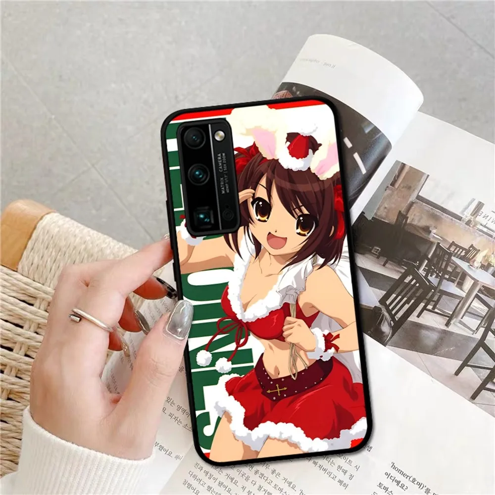 Haruhi Suzumiya Phone Case For Huawei Honor 10 lite 9 20 7A 9X 30 50 60 70 pro plus Soft Silicone Cover