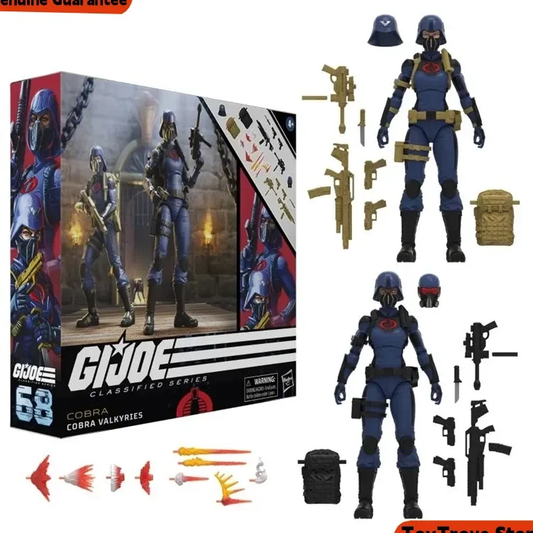 Na stanie G.I. Joe Siły Specjalne Cobra Żołnierka Zestaw Podwójny Figurka Akcji 6 Calowa Model Zabawka Kolekcja na Biurko Prezent