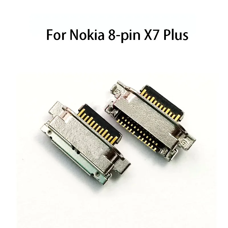 1PC For NOKIA 7 8 G50 X71 110 105 8000 6300 N215 N225 X5 6 7 N1 Micro USB 5pin SMD Connector Charging Port Socket Repair Parts