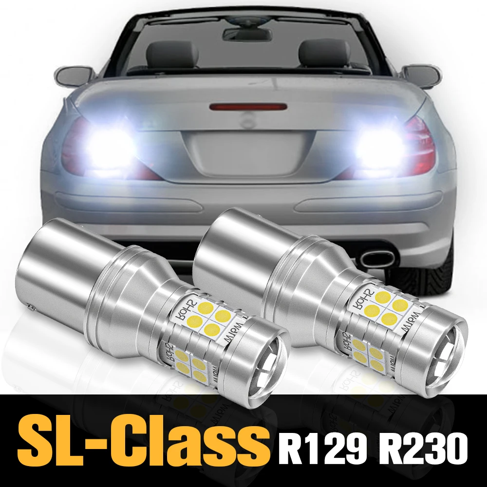 

2x Canbus LED Reverse Light Backup Lamp Accessories For Mercedes Benz SL Class R129 R230 1992-2012 2005 2006 2007 2008 2009