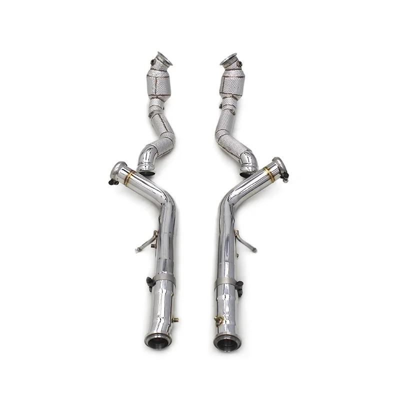 

Head Section High flow Pipes Exhaust Pipes branch downpipe Exhaust Pipe with catalyst For Mercedes-Benz G500 4.0T 2020-2023