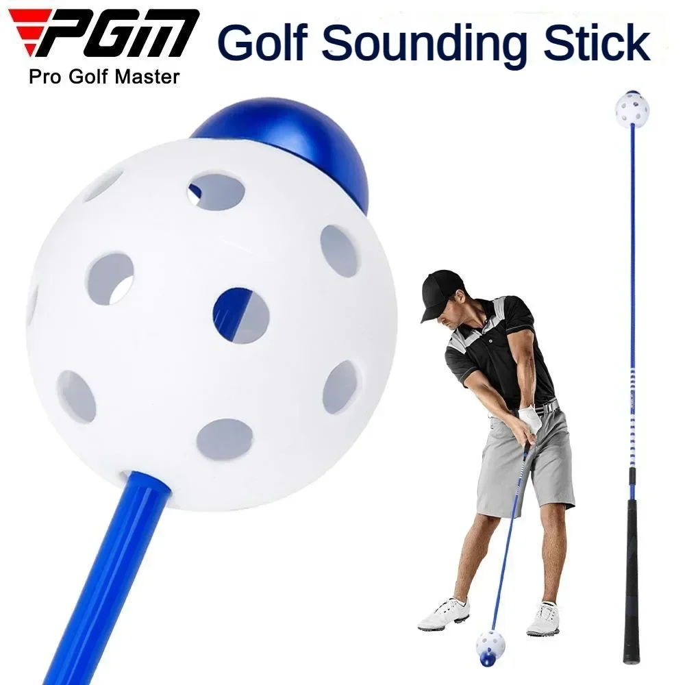 PGM Golf Swing Stick Vocal Training Stick Increases Swing Speed Delay Lower Release Golf Swing Practice