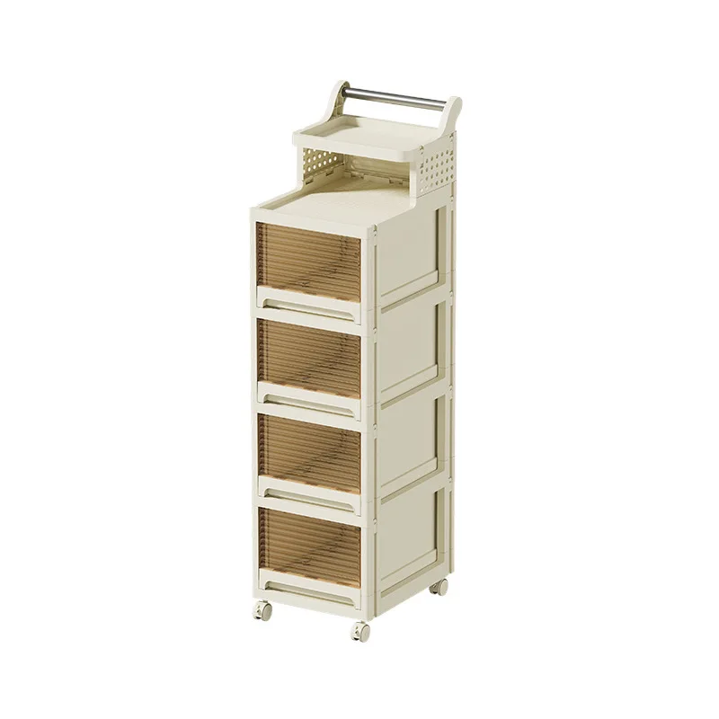 

trolley, shelf, household, thickened, snacks, storage, floor, multi-layer, living room