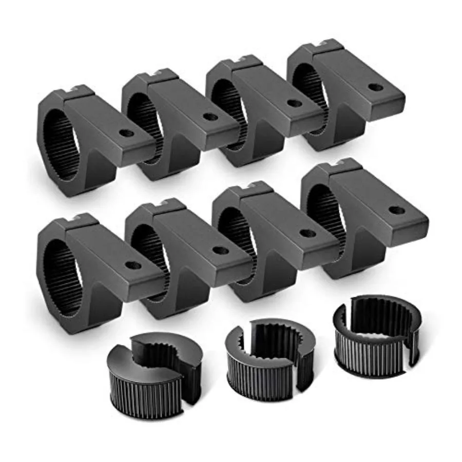 

Horizontal Bar Clamp Mounting Bracket Kit for Off-Road LED Light Bar on Roof Rack Roll Cage Holder, 2 Years Warranty 90021H 8Co