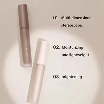 포에버 키 리퀴드 컨투어 스틱 매트 하이드레이팅 라이트웨이트 (코, 눈밑 음영, 하이라이팅, 옆구리 메이크업용) 12 best sales 메이크업 포에버 - №3