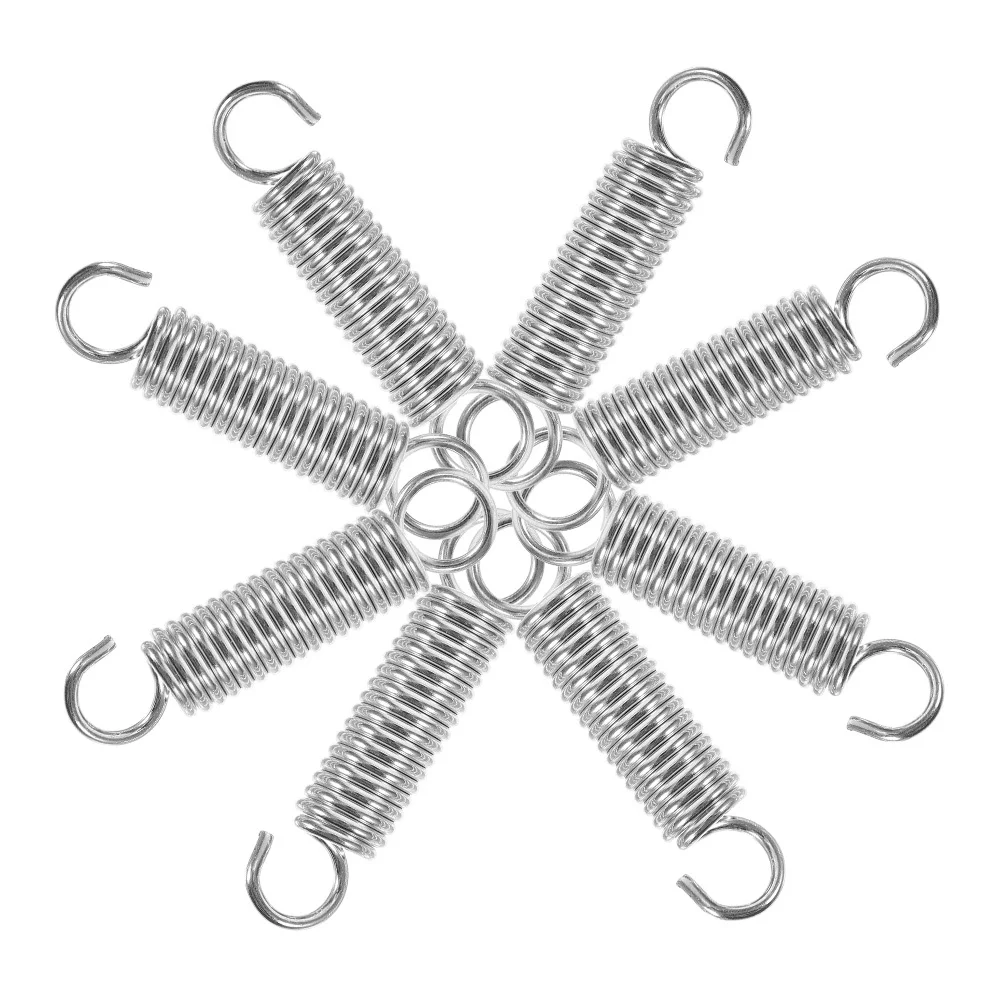 

8pcs Extension Stainless Steel Tension Spring For Ev Brackets Ladder Feet Support Small Springs Set Hardware Springs