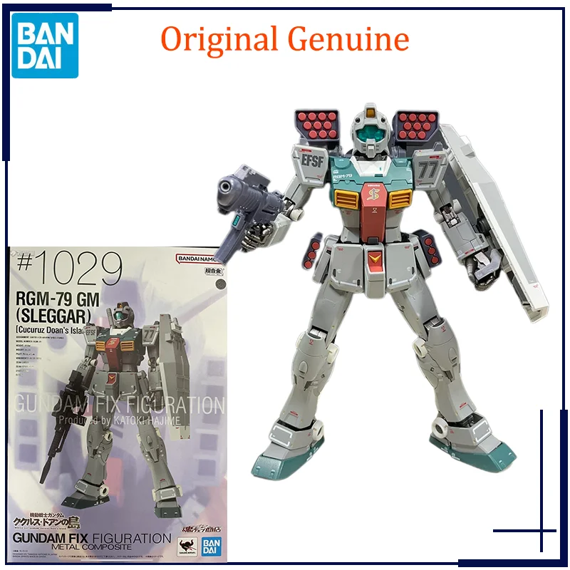 

Original Genuine RGM-79 GM (SLEGGAR) [Cucuruz Doan's Island] Gundam FIX FIGURATION Bandai Anime Model Toys Action Figure Gifts