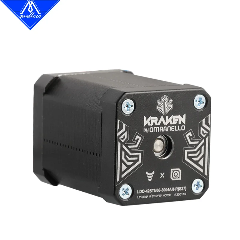 デバイスワークス Kraken High Torque NEMA 17 Stepper Motor V2 D3vil Design |104GT-2